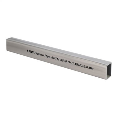 ASTM A500 правоъгълни стоманени тръби