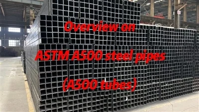Преглед на стоманени тръби ASTM A500 (тръби A500)